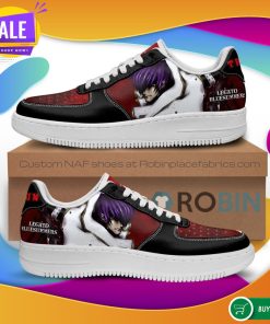 Trigun NAF Shoes Legato Bluesummers Air Force Sneakers Anime NAF Shoes