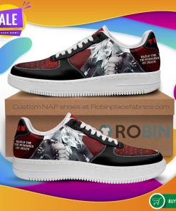 Trigun NAF Shoes Razlo the Tri Punisher of Death Air Force Sneakers Anime NAF Shoes Trigun NAF Shoes Razlo the Tri Punisher of Death Air Force Sneakers Anime NAF Shoes