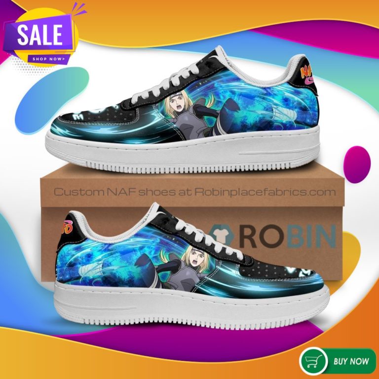 Tsunade Air Force Sneakers Custom NAF Shoes Naruto Anime NAF Shoes Leather