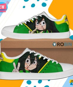 Tsuyu Asui Skate Shoes My Hero Academia Stan Smith Shoes