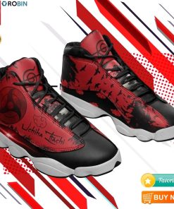 Uchiha Itachi Naruto Sneakers Jordan 13 Shoes Uchiha Itachi Naruto Sneakers Jordan 13 Shoes