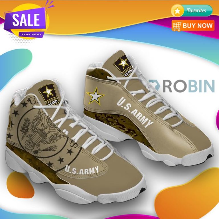 Us Army Air Jordan 13 Shoes