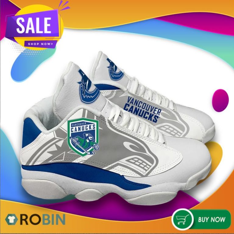 Vancouver Canucks Shoes Air Jordan 13 Sneakers