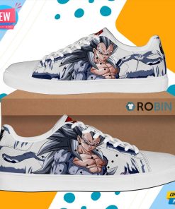 Vegeta Mixed Ape Skate Shoes Dragon Ball Anime Custom Sneaker