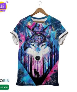 Mysterious Dog  3D All Over Print T-Shirt