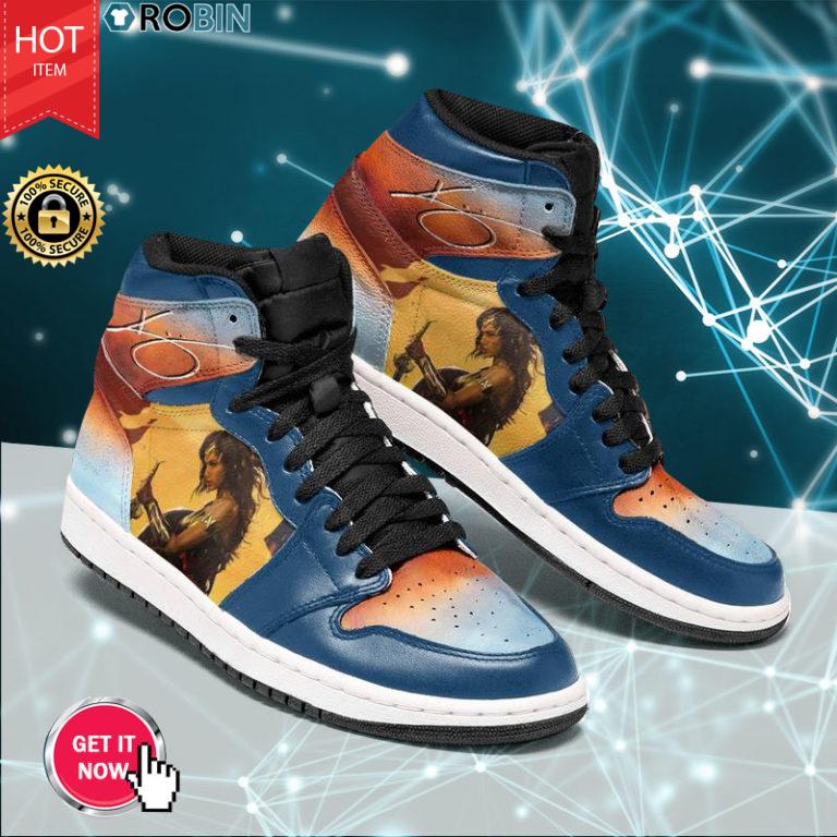 Wonder Woman Air Jordan 1 High Sneaker