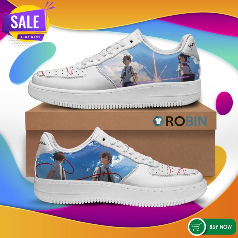 Your Name Anime Air Force Shoes Anime Sneakers