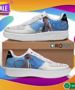 Your Name Anime Air Force Shoes Custom Anime Sneakers