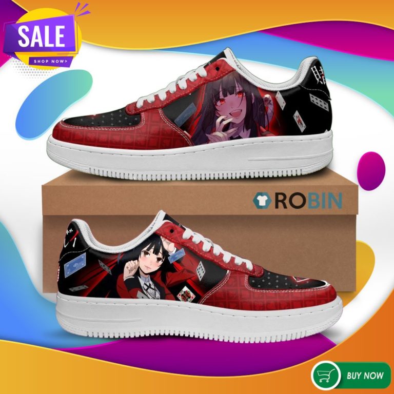 Yujiro Hanma Air Force Sneakers Baki Custom Anime Custom NAF Shoes ...