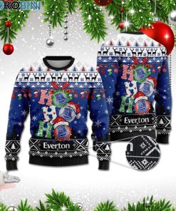 Everton Ho Ho Ho 3D Print Christmas Wool Sweater Everton Ho Ho Ho 3D Print Christmas Wool Sweater
