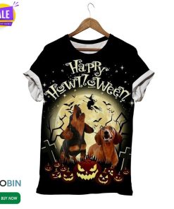 Happy Halloween Dog  3D All Over Print T-Shirt
