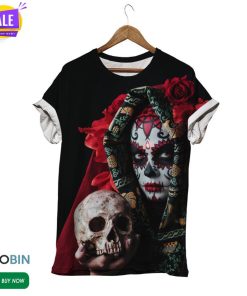 Day Of The Dead  3D All Over Print T-Shirt