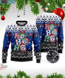 Chelsea Ho Ho Ho 3D Print Christmas Wool Sweater Chelsea Ho Ho Ho 3D Print Christmas Wool Sweater