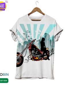 Motorcycle Racing  3D All Over Print T-Shirt