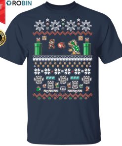 Super Mario Bros Ugly Christmas Shirts