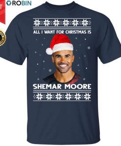 All I Want For Christmas Is Shemar Moore Shirts All I Want For Christmas Is Shemar Moore Shirts