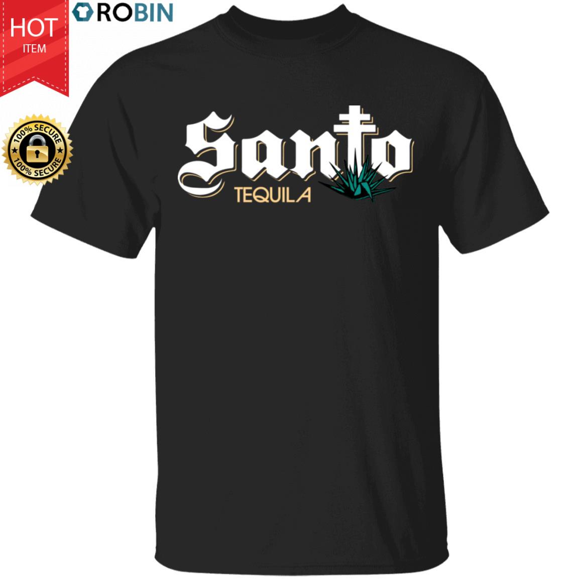 Santo Tequila T-Shirt - RobinPlaceFabrics