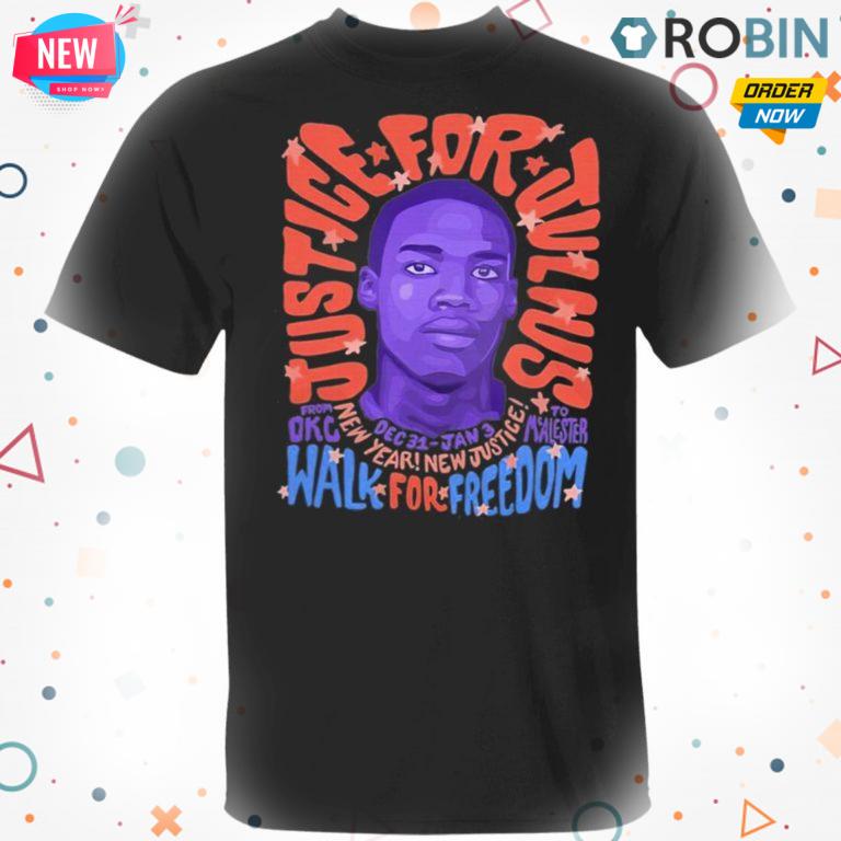 Justice For Julius Walk For Freedom Shirt