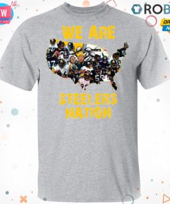 Pittsburgh Steelers We Are Steelers Nation American Map Shirt
