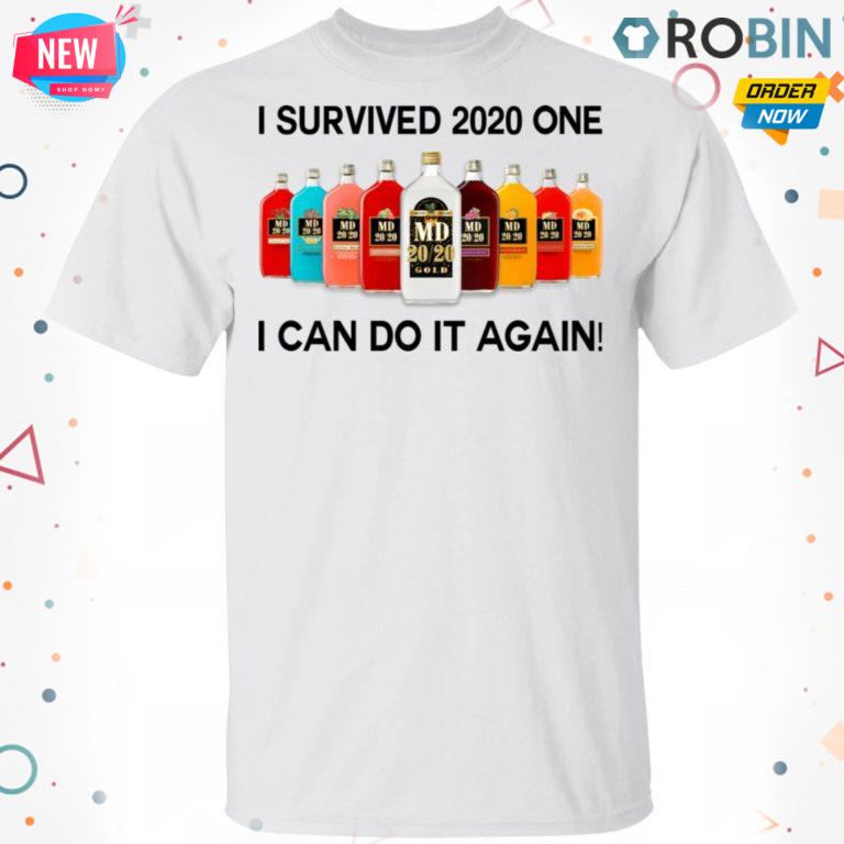 Mad Dog – I Survived 2020 One I Can Do It Again T-Shirt, Hoodie, LS