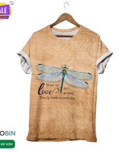 Dragonfly Lover  3D All Over Print T-Shirt
