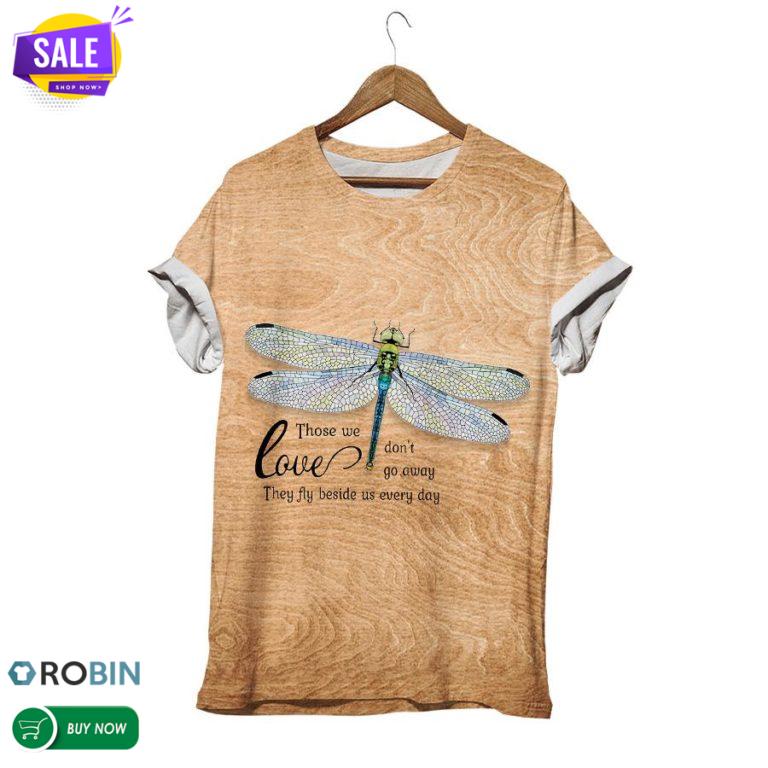 Dragonfly Lover  3D All Over Print T-Shirt