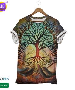 Tree Of Life Art  3D All Over Print T-Shirt