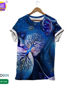 Inflection Tree Of Life  3D All Over Print T-Shirt