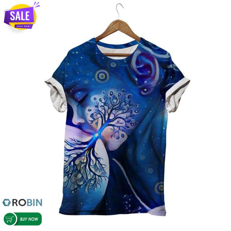 Inflection Tree Of Life  3D All Over Print T-Shirt