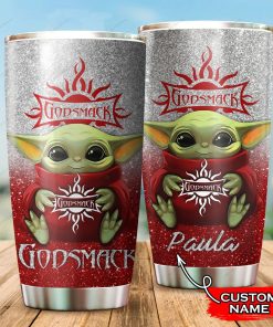 Baby Yoda Hug Godsmack Band Tumbler Cup Baby Yoda Hug Godsmack Band Tumbler Cup