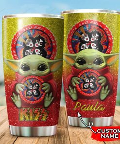Baby Yoda Hug Kiss Band Tumbler Cup Baby Yoda Hug Kiss Band Tumbler Cup