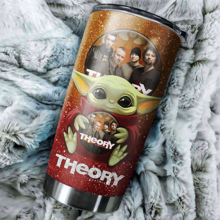 Baby Yoda Hug Theory Of A Deadman Band Tumbler Cup