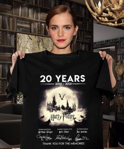 20 Years Of Harry Potter 2001-2020 Signature T Shirt