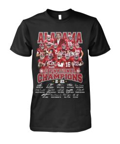 Alabama Cfp National Champions 2021 Signature T-shirt and Hoodie