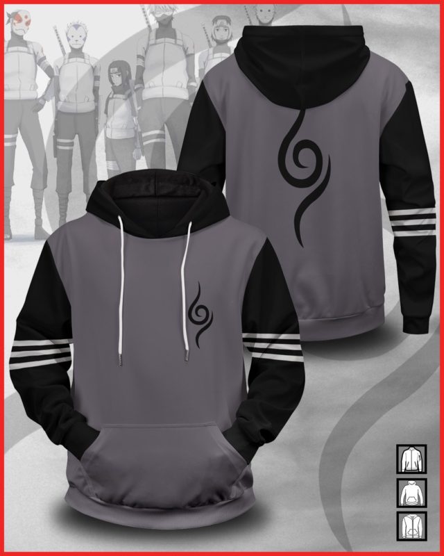 Anbu Naruto 3d Print Hoodie