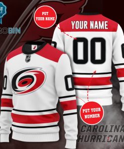 Carolina Hurricanes Personalized 3D Full Printed Sweater