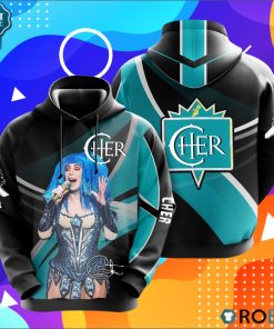 Cher Signature 3D Print Hoodie