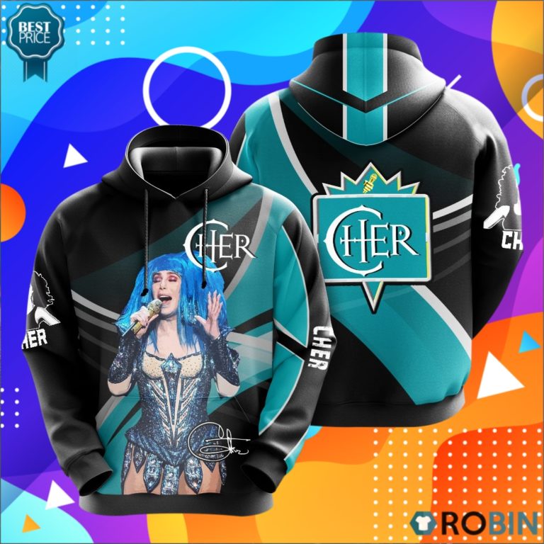 Cher Signature 3D Print Hoodie