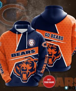 Chicago Bears Go Bears 3D Print Hoodie