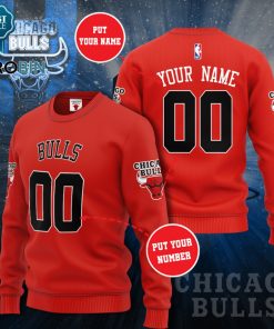 Chicago Bulls Nba Team Personalized 3D Full Printed Sweater Chicago Bulls Nba Team Personalized 3D Full Printed Sweater