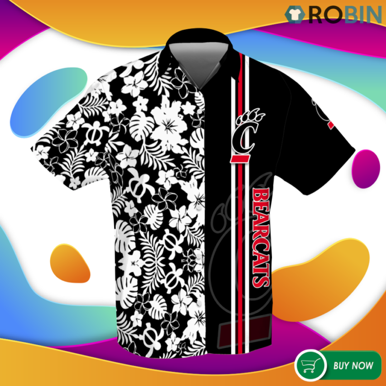 Cincinnati Bearcats 3d Hawaiian Shirt – Button Up T Shirt