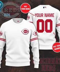 Cincinnati Reds Nba Team Personalized 3D Full Printed Sweater Cincinnati Reds Nba Team Personalized 3D Full Printed Sweater