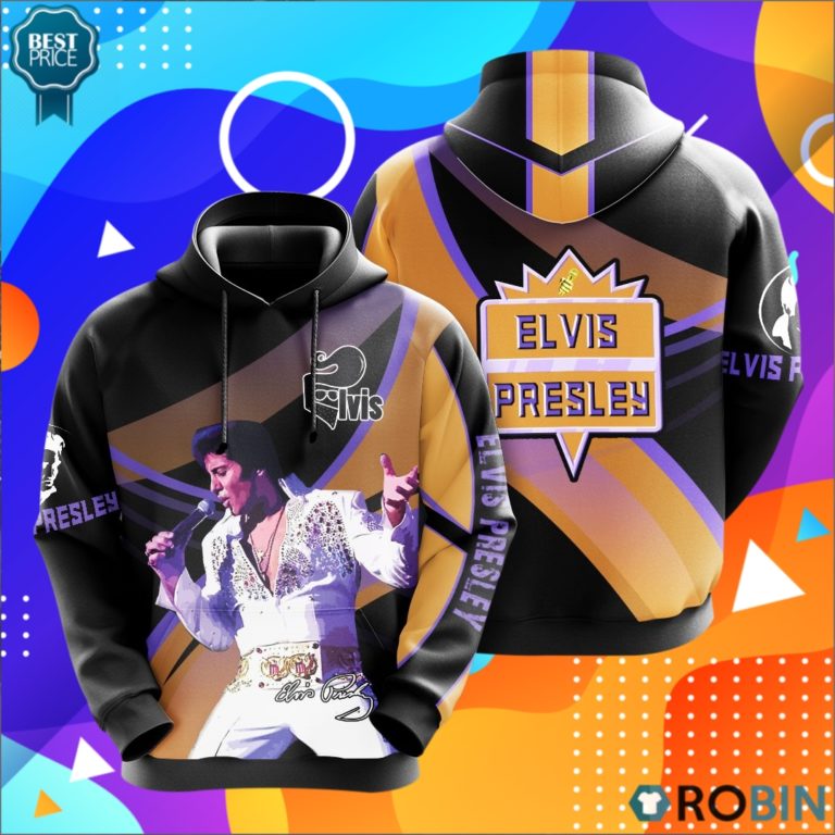 Elvis Presley Signature 3D Print Hoodie