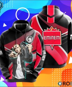 Eminem Signature 3D Print Hoodie