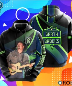 Garth Brooks Signature 3D Print Hoodie Garth Brooks Signature 3D Print Hoodie