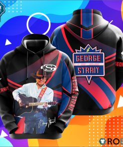 George Strait Signature 3D Print Hoodie George Strait Signature 3D Print Hoodie