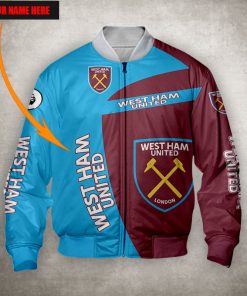 West Ham United FC Personalized 3D Print Hoodie, T Shirt, Bomber West Ham United FC Personalized 3D Print Hoodie, T Shirt, Bomber