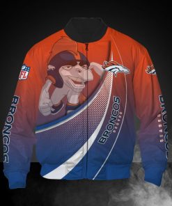 Denver Broncos Rush Zone AOP Hoodie, T Shirt, Bomber