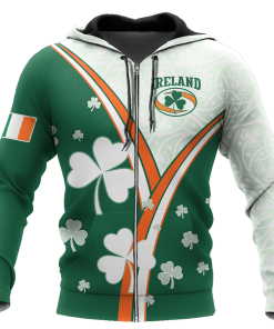 Irish St.patrick Ireland 3d Hoodie, T Shirt Irish St.patrick Ireland 3d Hoodie, T Shirt
