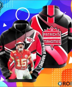 Kansas City Chiefs Patrick Signature 3D Print Hoodie Kansas City Chiefs Patrick Signature 3D Print Hoodie